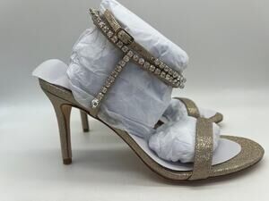 Badgley Mischka Women's Claudette Diamond Evening Heel MP5244 Size 9 NIB
